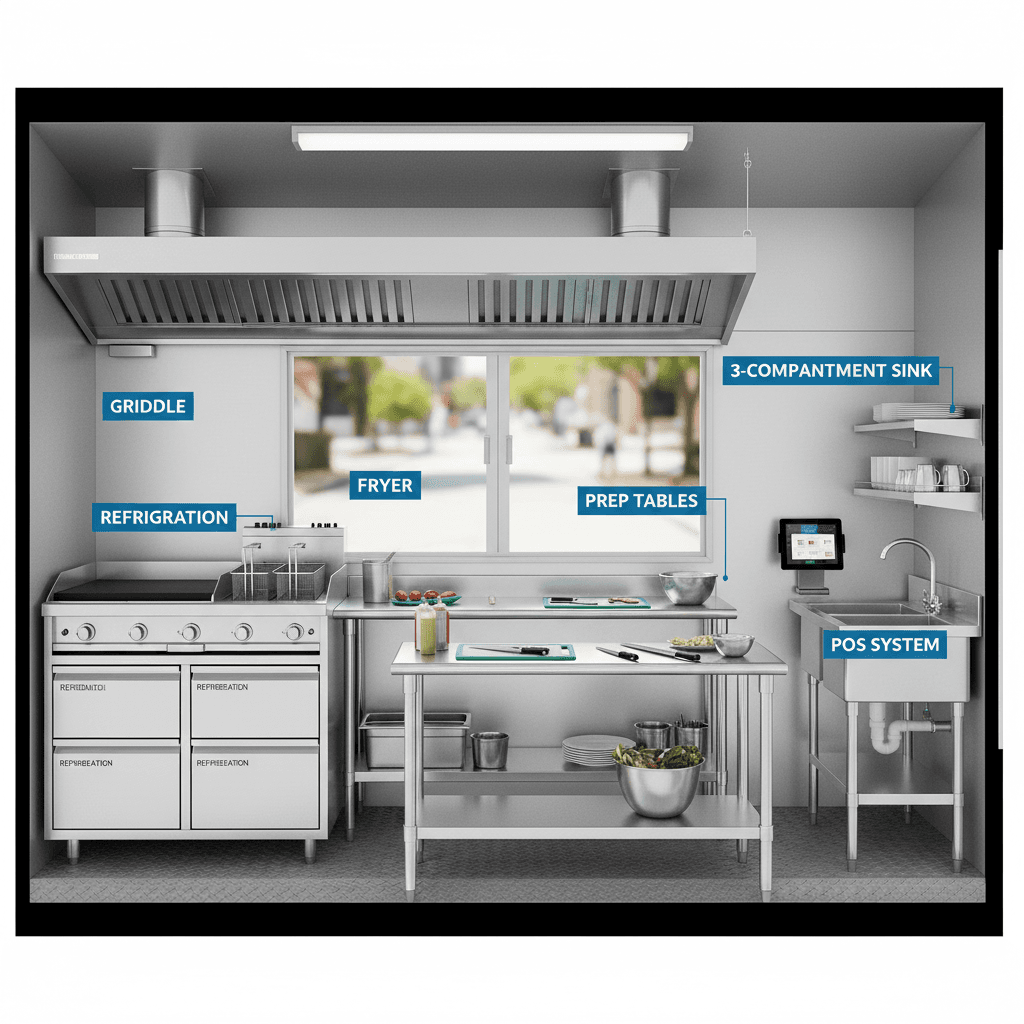 Food Truck Equipment Financing: Complete Equipment List, Costs, and Lender Comparison